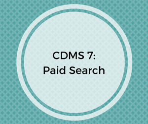 CDMS 7: Paid Search