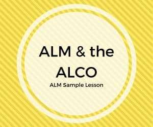 ALM and the ALCO